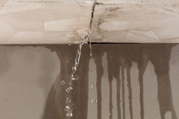Professional Burst Pipe Cleanup technician working in Lincolndale, NY